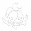 Crimson Lotus Bloom Icon